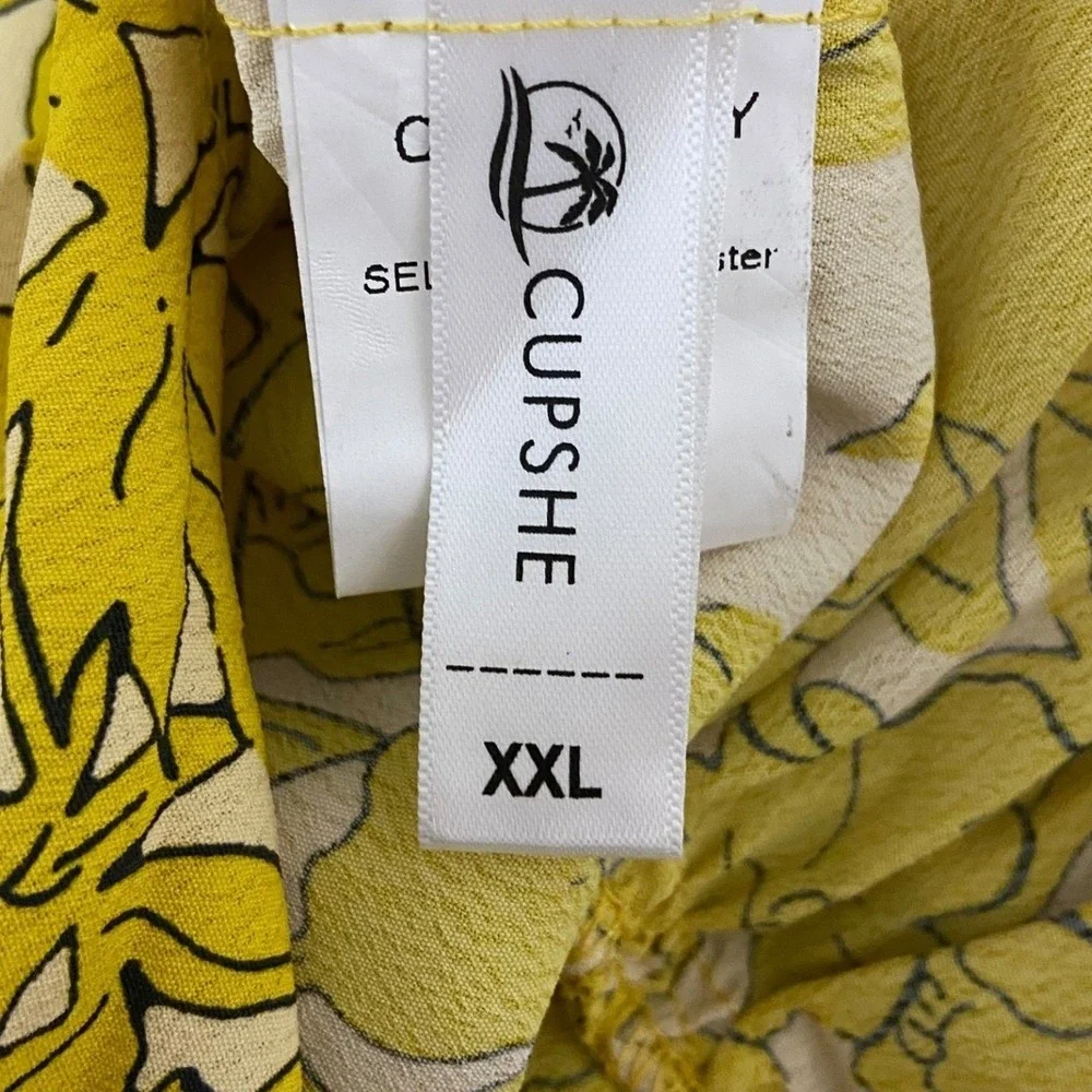 Cupshe vibrant yellow
